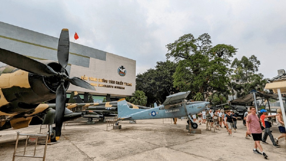 The Outdoor Exhibition is easily spotted